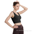 Fitness Workout Gym Crop Tops para mujer